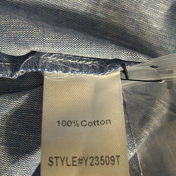 Chambray Linen Lydell Maxi Dress - Picture 7 of 11